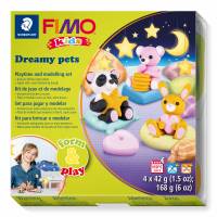 Modeller Fimo Kids Dr&oslash;mmedyr 4x42g (4)