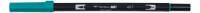 Tombow Marker ABT Dual Brush 407 tiki teal