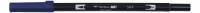 Tombow Marker ABT Dual Brush 569 jet blue