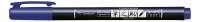 Tombow Marker Fudenosuke h&aring;rd bl&aring;