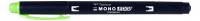 Tombow Overstregningspen MONO edge gr&oslash;n