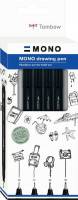 Tombow Fineliner MONO drawing set Fine (4)