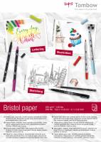 Tombow Skitseblok Bristol A6 250g 25ark