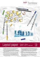 Tombow Layout blok A4 75g 75ark