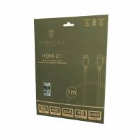 &Euml;SSENTIALS Ultra High Speed 8K HDMI 2.1 Cable, 1m
