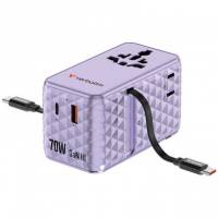 Verbatim Charge 'n' Travel Adapter 70Watt 1xUSB-A 2.0 1xUSB-C