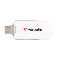Verbatim Plectra 128GB USB stick Hvid
