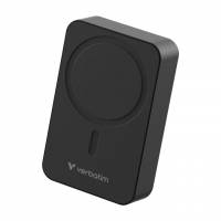VERBATIM Power Bank Magnet Wireless Charging 20000Mah Black