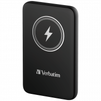 Verbatim Charge 'n' Go Tr&aring;dl&oslash;s power bank 10000mAh 20Watt 1xUSB-C Sort
