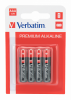 Verbatim Alkaline AAA/LR03 (4-Pack)