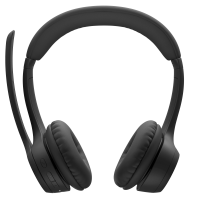 Logitech Zone 300 Tr&aring;dl&oslash;s Headset Sort