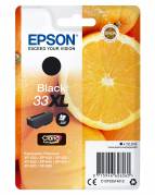 Epson 33XL Black Claria Premium Ink w/alarm