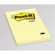  Notes Post-It 660 102x152mm Gul Lin