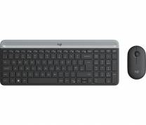 Tastatur sæt Logitech MK470 Slim Wireless, Graphite