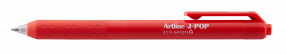Artline J-POP Gel Pen ECO-GREEN 0.7 red