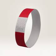 Festivalarmbånd Tyvek rød 500 stk