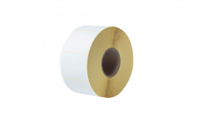 Coated labels white TT 102x74mm 2900 labels/roll (4)