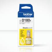Blæk flaske Brother BTD180Y Yellow 