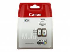 Canon PG 545 / CL-546 Multipack Sort Farve (cyan, magenta, gul) 180 sider Bl&aelig;k 8287B005