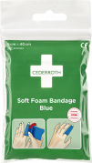 Soft Foam Bandage Blå 6cm x 40 cm