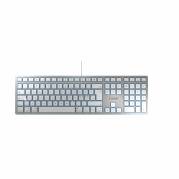 Tastatur Cherry KC 6000 Slim til Mac, Sølv