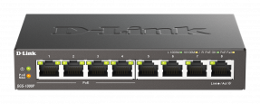 D-LINK 8-port 10/100/1000 Desktop Switch w/ 4 PoE Ports