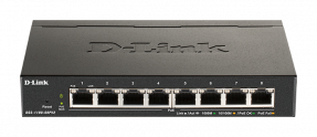 D-LINK 8-Port PoE Gigabit Smart Managed Switch