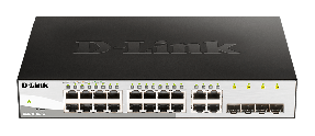 D-LINK 16 10/100/1000 Base-T port with 4 x 1000Base-T /SFP p