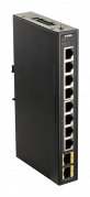 D-LINK 8-port Gigabit Industrial Switch including 2 x 100/10