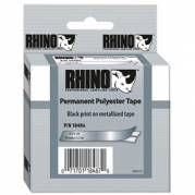 Tape Rhino 12mmx5,5m perm polyest bl/metal