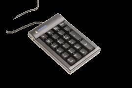 Goldtouch numeric compact keyboard black