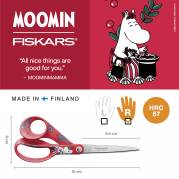 Fiskars Moomin universal saks 21cm Mumi Mor
