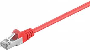 Patch-Cable CAT5e SF/UTP 2xRJ45, PVC, CCA, Red (2m)