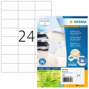 Herma etiket recycled 70x37 hvid (1920)