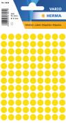 Herma etiket manuel ø8 gul (540)