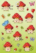 Herma stickers Decor svampe  (3)