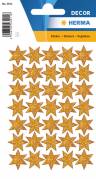 Herma stickers Decor julestjerne guld (3)