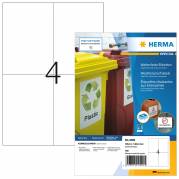 Herma etiket inkjet film ekstra st&aelig;rk 105X148 mat (160)
