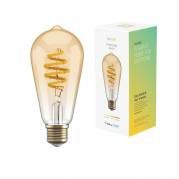 Smart Bulb ST64 CCT Filament (E27), Amber