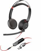 HP Poly Blackwire 5220 UC Stereo USB-C/A