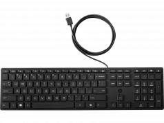 Tastatur HP 320K med kabel, sort (Nordic)