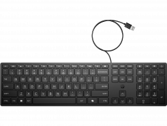 HP 320K G2 USB Wired Keyboard (Nordic)