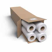 24'' Bright White 90g 610 mm x 45.7 m, 4-pack
