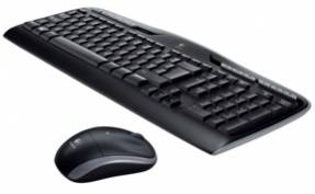 Logitech MK330 - Sort Trådløst Mus & Tastatur sæt
