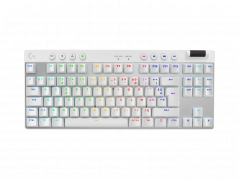 LOGITECH G PRO X TKL LIGHTSPEED Gaming Keyboard, White (Nord