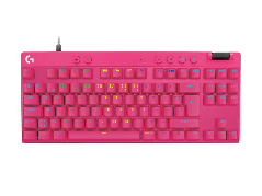 PRO X TKL RAPID Wired Gaming Keyboard Linear, Magenta Nordic