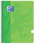 Oxford Touch notesbog A4+ linjerert 70 ark 90g grøn