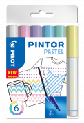 Marker Pintor Fine Pastel Mix 1,0 ass (6)