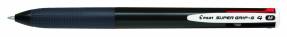 Kuglepen Super Grip G-4 1,0 4 farver sort