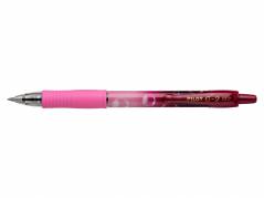 Gelpen G-2 m/klik Bubble 0,7 pink